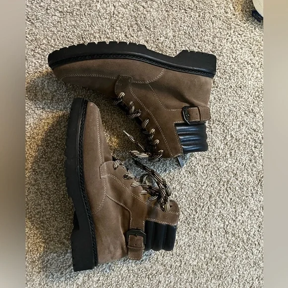 Aquatalia Mayra Suede Booties - Picture 7 of 8